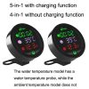 Morfayer YL-M05 4 In 1 Environmental Temperature Model 9-24V LED Night Vision Motorcycle Modification Instrument - Image 2