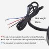 Morfayer YL-M05 4 In 1 Environmental Temperature Model 9-24V LED Night Vision Motorcycle Modification Instrument - Image 4