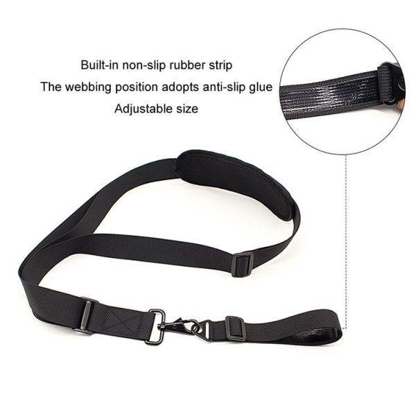 Household Lawn Mower Adjustable Fixed Straps, Specification: Black Metal Buckle - Image 4