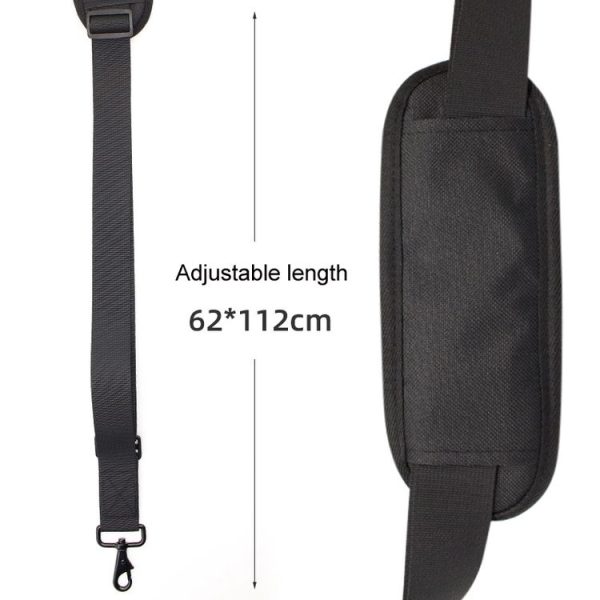 Household Lawn Mower Adjustable Fixed Straps, Specification: Black Plastic Buckle - Image 3