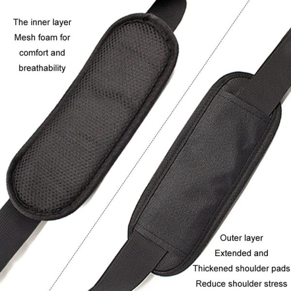 Household Lawn Mower Adjustable Fixed Straps, Specification: Black Plastic Buckle - Image 5