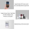 WIFI Wireless Symphony Light Bar Music Smart APP 2.4G Controller, Specification: Double Head - Image 5