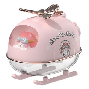 ICARER FAMILY IFJSQ07 Cartoon Nano Spray Atmosphere Night Light Humidifier, Spec: Charging (Pink)