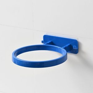 Household Wall Hanging Basketball Storage Display Stand (Blue)