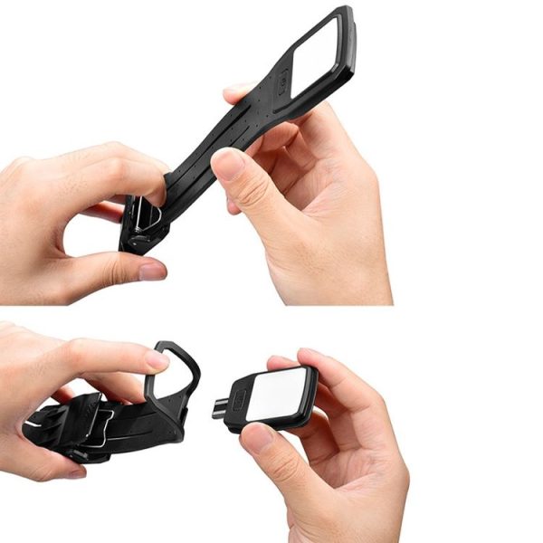 Portable Book Clip Light Four-Gear Adjustable Charging Eye Protection Lamp (Black) - Image 4