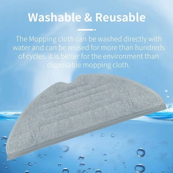Roborock G20 / S8 Pro ULTRA Vacuum Cleaner Mop Cloth Accessories EU Version Gray - Image 6