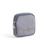 Plush Cloth Sanitary Napkin Storage Bag Sanitary Pad Storage Bag (Gray)