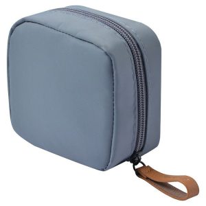 Multifunctional Waterproof Portable Sanitary Storage Bags Mini Cosmetic Bag (Grey)
