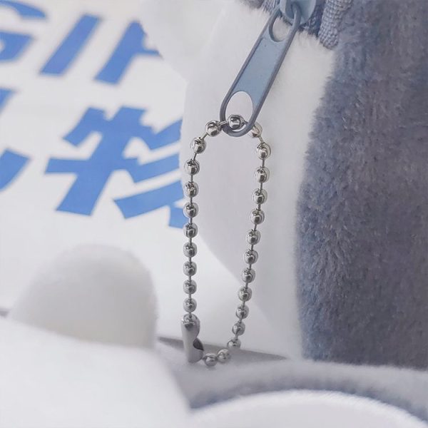 2pcs Cute Little Penguin Coin Purse Lipstick Data Cable Bag (9x8.5x4cm) - Image 4