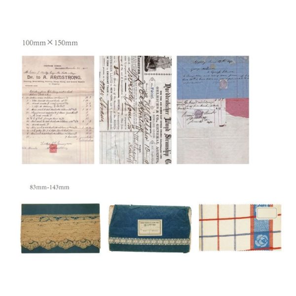 2sets 30 In 1 Vintage Collection Room Series Handbook Stickers Notes Packet (Textile Time) - Image 4