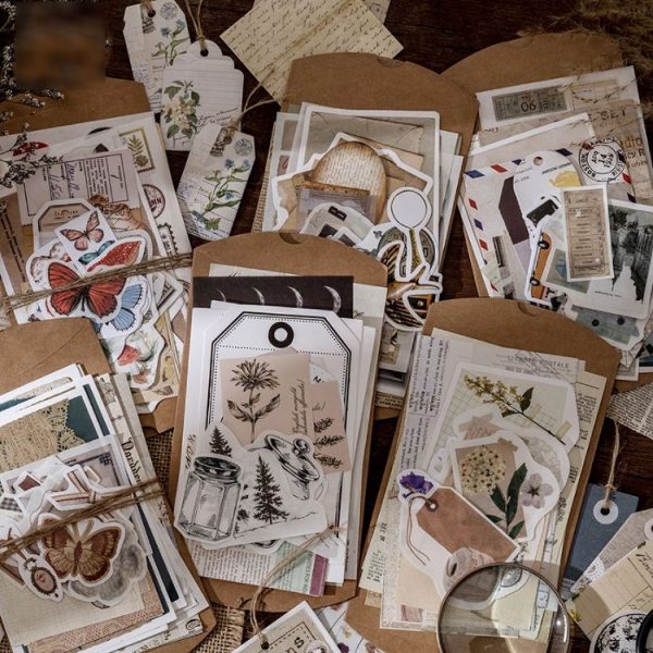 2sets 30 In 1 Vintage Collection Room Series Handbook Stickers Notes Packet (Textile Time) - Image 5