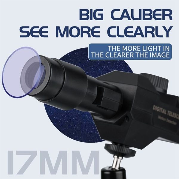 W007 WIFI Digital Telescope 70X Wireless Motion Detection Monitor Monocular With Metal Tripod - Image 3
