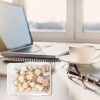 Wooden Log Thumbtack Set Sticky Note Fixed Tack, Specification: 5 Grid Box - Image 6