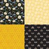 2sets 24 Sheets Bee Honey Scrapbooking Background Paper Art Handmade Crafts - Image 4