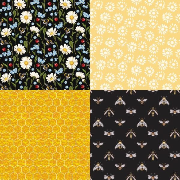 2sets 24 Sheets Bee Honey Scrapbooking Background Paper Art Handmade Crafts - Image 4