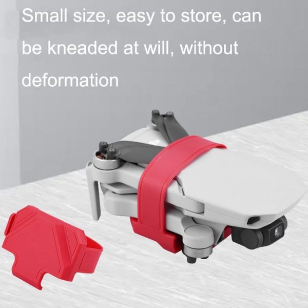 BRDRC DJI-8936 For DJI Mavic Mini / Mini 2 / Mini SE Beam Paddle Device Propeller Blade Retainer (Red) - Image 5