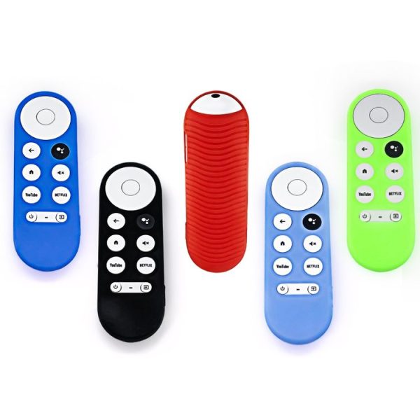 Google Chromecast 2020 Y16 Remote Control Anti-fall Silicone Protective Case (Blue) - Image 2