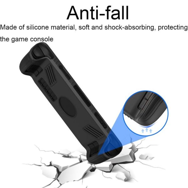 Steam Deck V3 Non-slip Silicone Protective Case for Pocket Consoles (Black) - Image 5