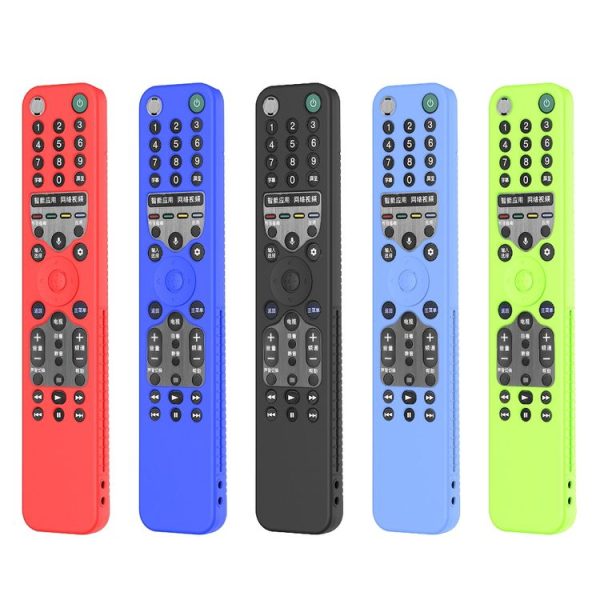 Y46 Remote Control Anti-Fall Silicone Protective Case For Sony RMF-TX600C / P / U / E 500U / E (Red) - Image 4