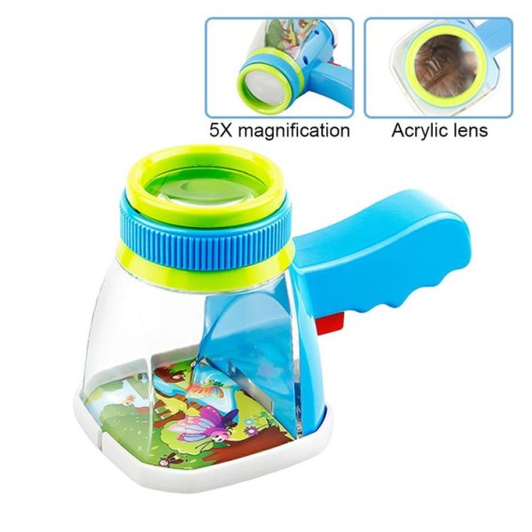 TH-KC2108B 5X Handheld Insect Magnifier Outdoor Classroom Observation Box - Image 4