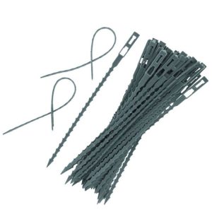 Multi-Purpose Garden Plants Fishbone Cable Ties, Length: 17cm / 50pcs