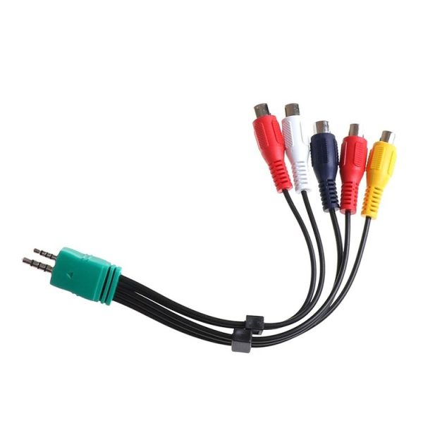 Samsung 3.5+2.5 to 5RCA Double-head LCD TV AV Cable Component Signal Cable - Image 3