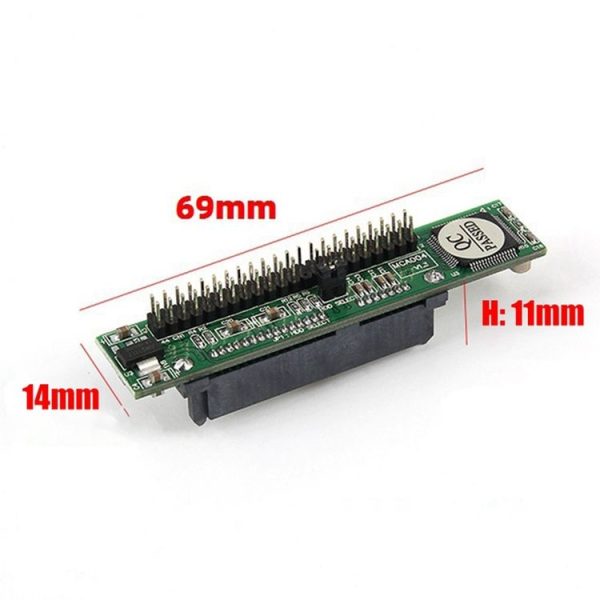 2.5 inch SATA Hard Disk To IDE44 Pin Interface Adapter Board (180 Degree) - Image 3