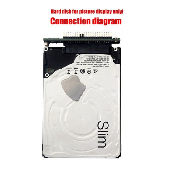 2.5 inch SATA Hard Disk To IDE44 Pin Interface Adapter Board (180 Degree) - Image 5