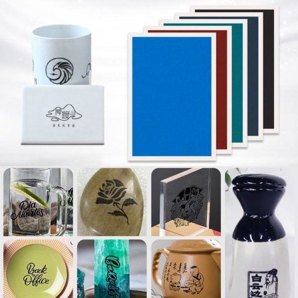 DAJA Carved Color Paper For Ceramic / Glass / Stone / Crystal / Jade (Black) - Image 2