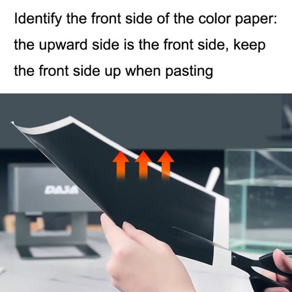 DAJA Carved Color Paper For Ceramic / Glass / Stone / Crystal / Jade (Black) - Image 3