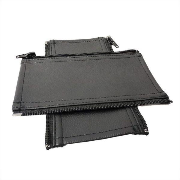 Bugaboo Bee Series Stroller Armrests PU Leather Zipper Protector (Black) - Image 2