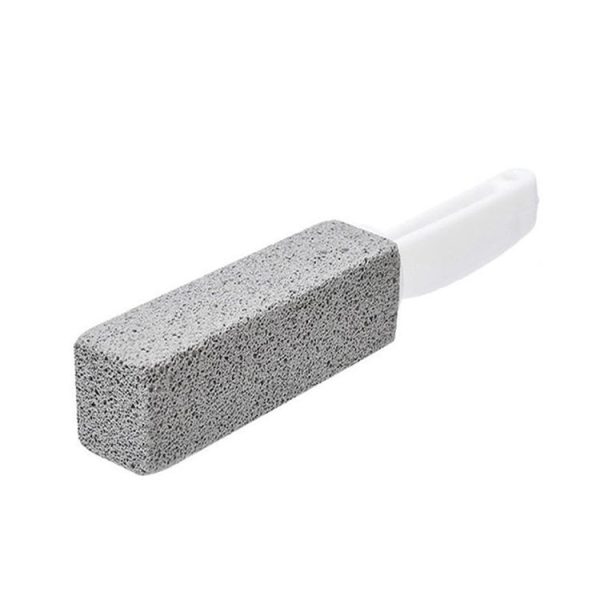 Pumice Toilet Brush Sink Scale Removal Rust Cleaning Brush Bathroom Oven Tile Stain Removal Stick (Grey)