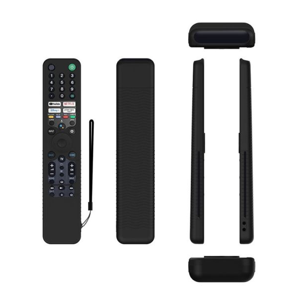 Sony RMF / MG3-TX520U Y52 Voice Remote Anti-Drop Silicone Protective Cover (Black)