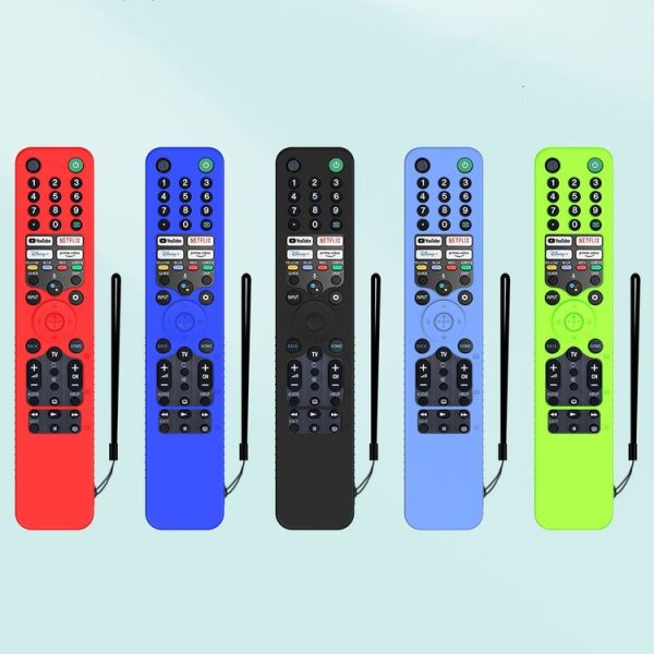Sony RMF / MG3-TX520U Y52 Voice Remote Anti-Drop Silicone Protective Cover (Black) - Image 4