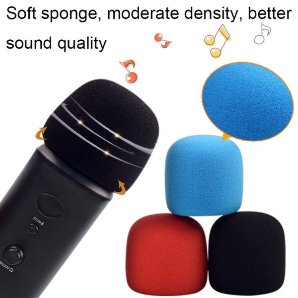 Blue Yeti Pro Anti-Pop and Windproof Sponge / Fluffy Microphone Cover, Color: Black Sponge - Image 4
