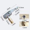 2pcs Vehicle Inflatable Pump Tube Joint Tire Mouth Gas Mouth Tube Fast Connector Inflatable PumpTo Rotate No Deflating - Image 2