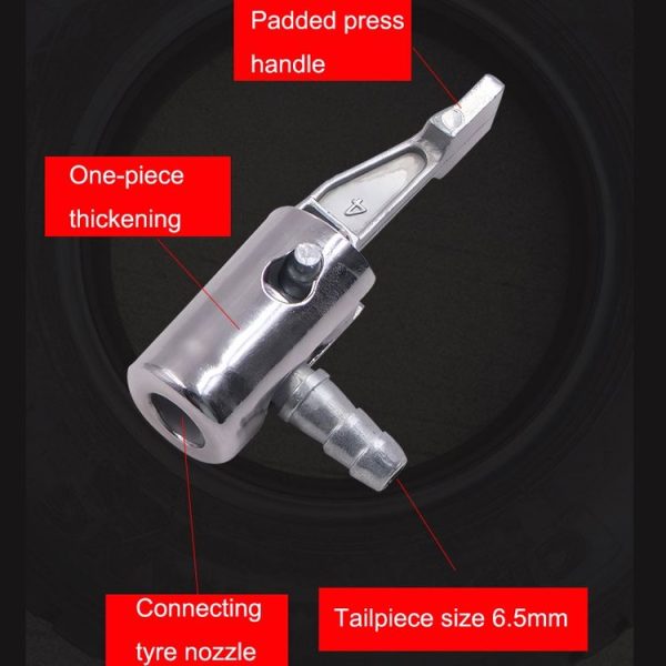 2pcs Vehicle Inflatable Pump Tube Joint Tire Mouth Gas Mouth Tube Fast Connector Inflatable PumpTo Rotate No Deflating - Image 4