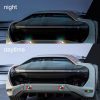 Car Door Anti-Collision Scrape And Rearview Mirror Colorful Safety Warning Reflective Sticker, Style: Glue Model Colorful Flames - Image 3