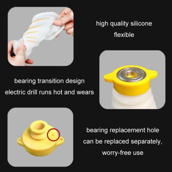 Household Improvement Impact Electric Drill Dust Cover (160mm) - Image 4