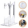 PS4 / PS5 / PS3 Acrylic Double Layer Game Handle Storage Bracket (Transparent)
