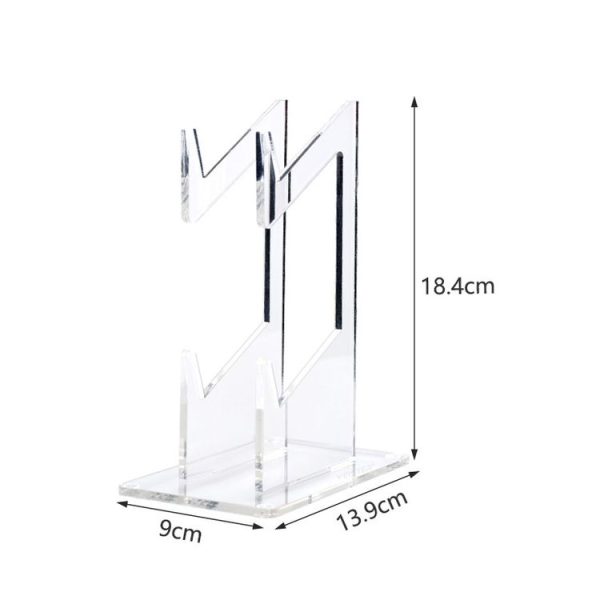 PS4 / PS5 / PS3 Acrylic Double Layer Game Handle Storage Bracket (Transparent) - Image 3