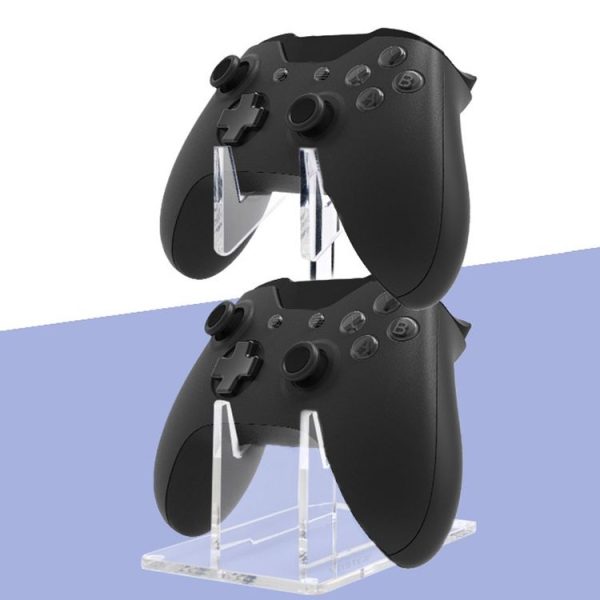 PS4 / PS5 / PS3 Acrylic Double Layer Game Handle Storage Bracket (Transparent) - Image 6