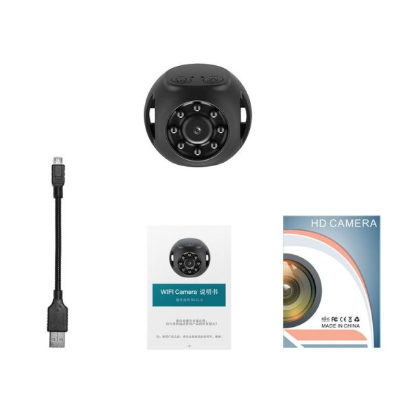 WK10 No Bracket WiFi Intelligent Network Monitor HD Infrared Night Vision Camera - Image 2