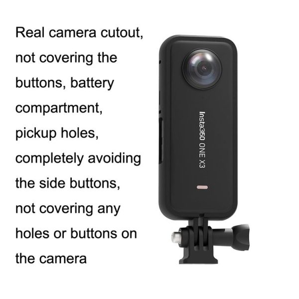 Insta360 X3 A516 Panoramic Sports Camera Plastic Protection Border - Image 6