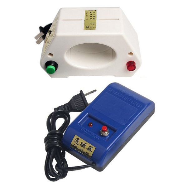 Watch Repair Tool Demagnetization Instrument Mechanical Watch Demagnetizer, Style: Blue Home EU Plug - Image 5