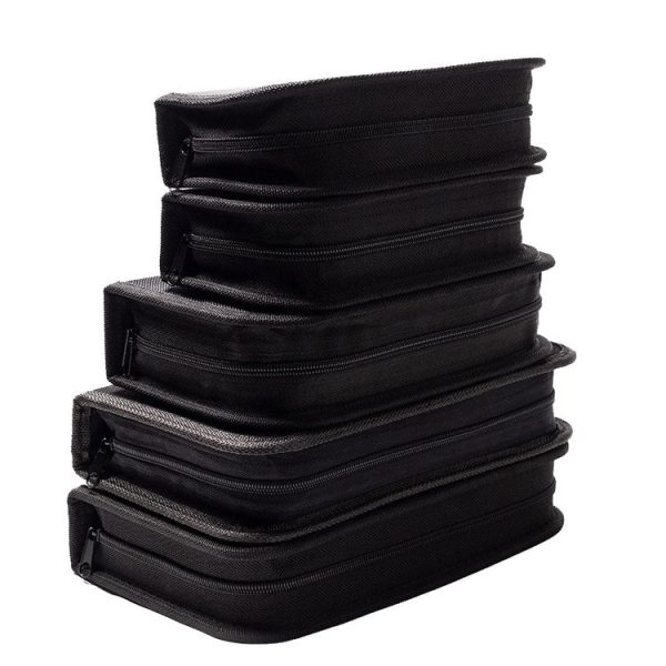 Zipper Storage Package Portable Multi-Function Tool Storage Bag, Style: A Canvas - Image 2