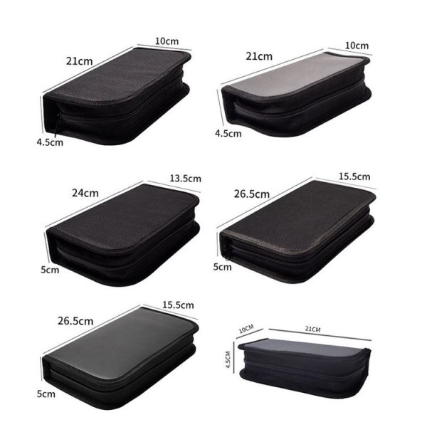 Zipper Storage Package Portable Multi-Function Tool Storage Bag, Style: A Canvas - Image 3