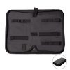 Zipper Storage Package Portable Multi-Function Tool Storage Bag, Style: E Leather+Canvas