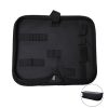 Zipper Storage Package Portable Multi-Function Tool Storage Bag, Style: F Leather+Canvas
