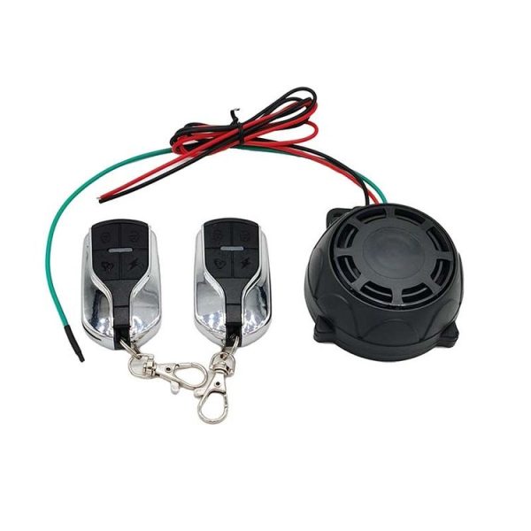 12V Motorcycle Anti-theft Remote Control Horn Alarm, Specification: 2 RC